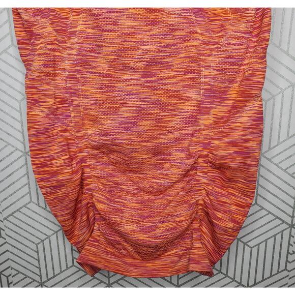 Athleta Fastest Track Pop Pink and Orange Top XS - Picture 7 of 10